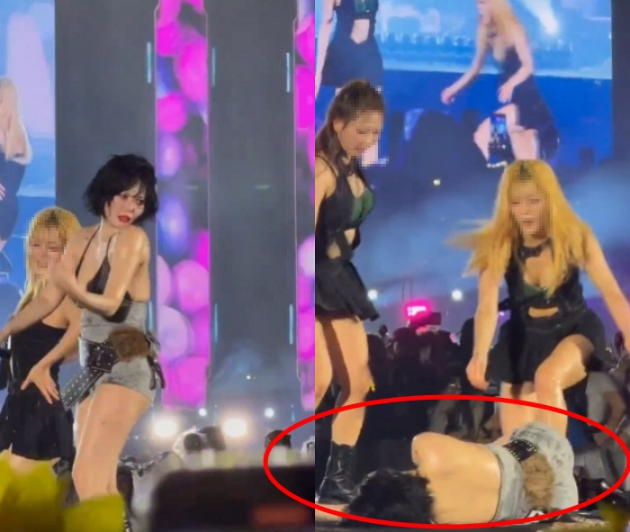 현아 워터밤 마카오 무대 중 실신 보도 이미지