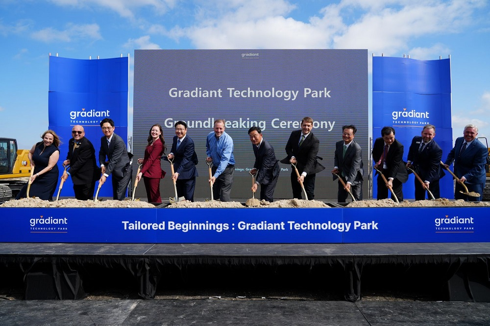 아이마켓코리아, 美첨단산업단지 '그래디언트 테크놀로지 파크' 착공