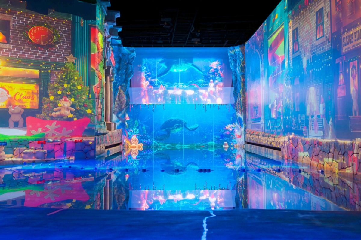 닷밀 워터월드, 겨울 시즌 리뉴얼…' 겨울이 찾아온 물의 세계' 선보여