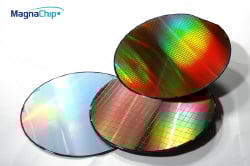 ▲실리콘 웨이퍼의 모습