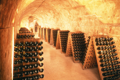 ↑샴페인 숙성 저장고인 셀러(Celler)