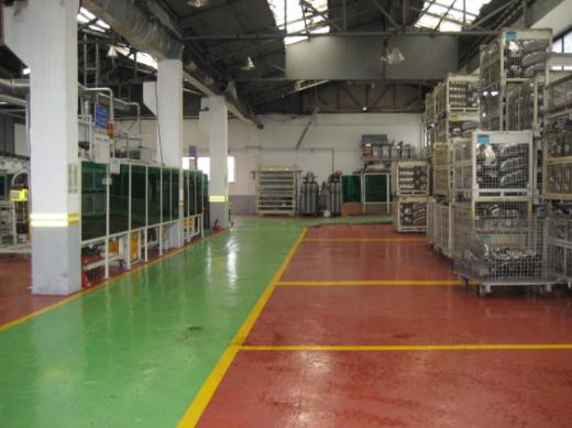 ↑울산 효문공단 내에 있는 한 부품업체. 현대차 파업으로 인해 20일 공장가동이 완전 멈췄다.