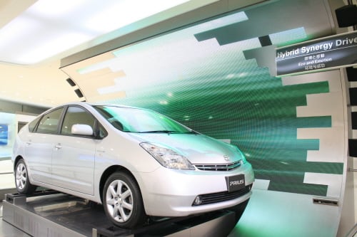 ▲토요타의 하이브리드 엔진 구동방식 ⓒ 머니투데이