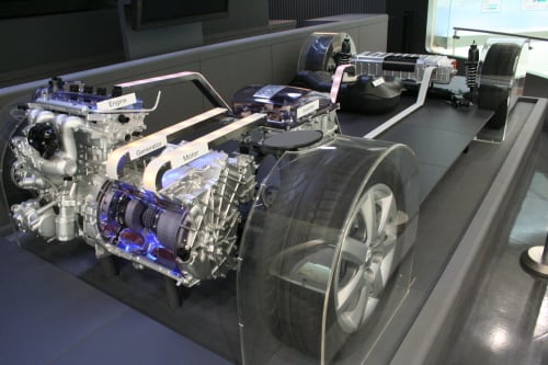 ▲토요타 본사를 찾은 방문객