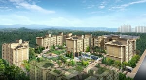 ▲일산2지구 중흥S-클래스 타운하우스 투시도