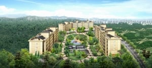 ▲행신2지구 중흥S-클래스 타운하우스 투시도