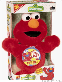 미국인의 사랑을 받는 '티클 미 엘모' 인형