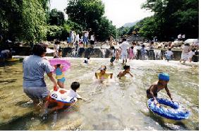 ↑관악산 신림계곡