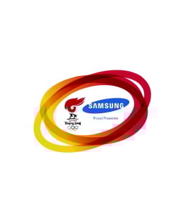 ↑베이징올림픽 성화봉송 로고