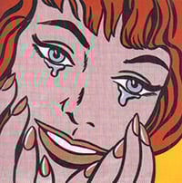 ↑리히텐슈타인의 '행복한 눈물'