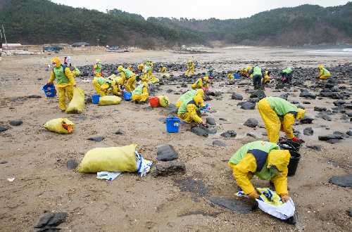 ↑대우건설 복구지원활동