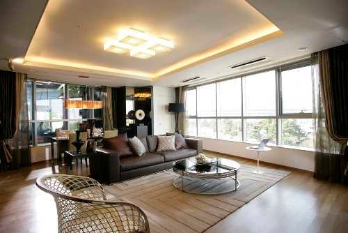 ↑해운대 아이파크 220㎡ 거실