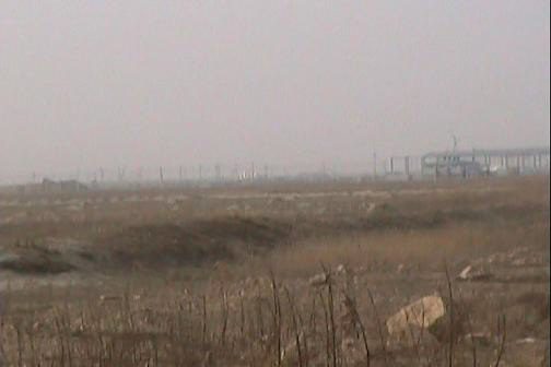 ↑ 군산산업단지가 조성될 부지. 현대중공업 조선소 등이 들어설 예정.