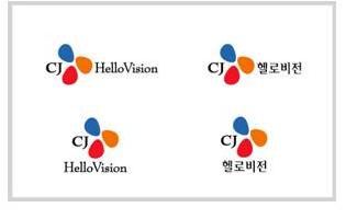 ▲CJ케이블넷은 15일 사명을 CJ헬로비전으로 변경하고 새로운 CI를 발표했다.