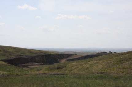 카자흐스탄 카라간다주 아약코잔 광산.