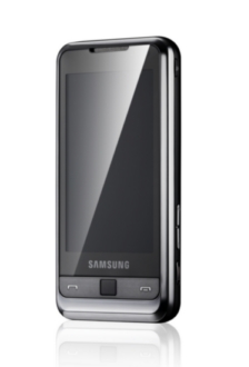 ▲'삼성 옴니아'의 앞면