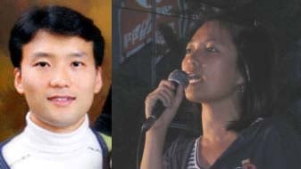 ↑ 양석우씨(사진왼쪽)와 김지윤씨