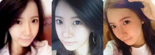 ↑최근 귀여니(본명 이윤세)가 자신의 미니홈피에 올린 셀카사진