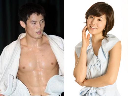 ↑최민호와 김성은 <최민호 사진출처=최민호 미니홈피>