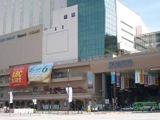 ↑왕십리 민자역사 전경ⓒ장시복 기자