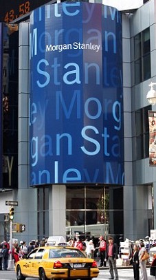 ↑모간스탠리 ⓒ로이터