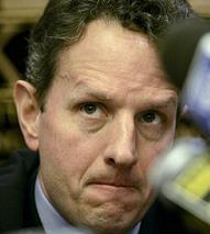 ↑티모시 가이스너 뉴욕연방은행 총재