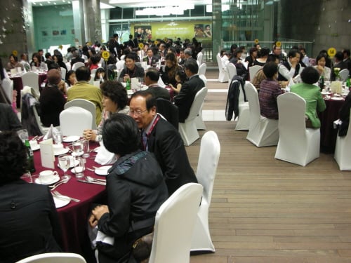 ▲지난달 중순 서울 강남구 도곡동 힐스테이트 갤러리에서 열린 '스위트데이' 행사 모습.