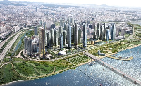 ↑여의도지구 발전구상안