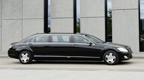 ↑메르세데스-벤츠 'S600풀만가드'