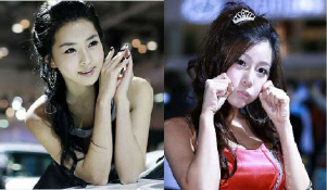 ↑서유진(왼쪽)과 한지은