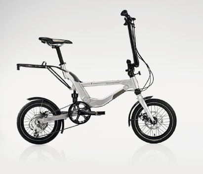 ↑'메르세데스-벤츠'의 폴딩바이크