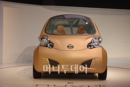 ↑닛산 전기 콘셉트카 '누부'