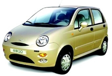 ↑중국 체리차 'QQ'