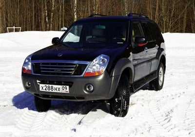 ↑황하이차 '오로라'(쌍용 '렉스턴' 짝퉁)