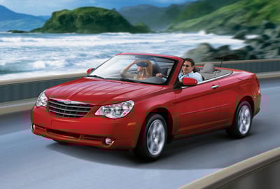 ↑크라이슬러의 '세브링 컨버터블'