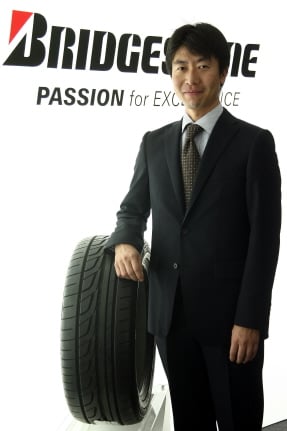 ↑사노 토모야 브리지스톤 타이어 세일즈 코리아 사장 
ⓒ임성균 기자