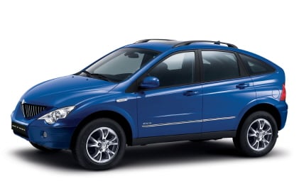 ↑쌍용차 '액티언'