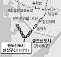 ↑ 인천지하철 1호선 연장 ⓒ부동산114