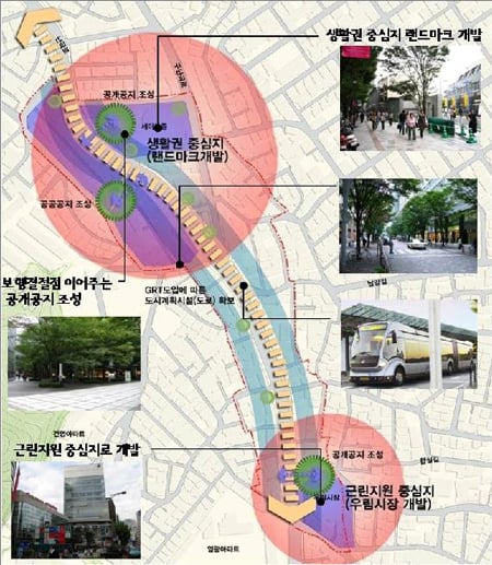 ↑ 난곡생활권중심 계획 구상도 ⓒ서울시