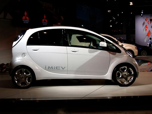 ↑미쓰비시 전기차 '아이미브'