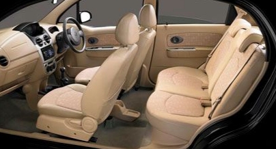 ↑시보레 '스파크LPG'의 실내(출처:chevrolet.co.in)