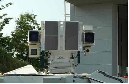 ▲광학추적장비