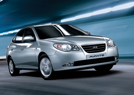 ↑현대 '아반떼HD'