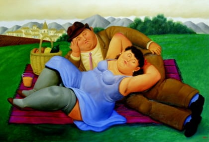 ▲ 소풍(oil on canvas, 113x165)