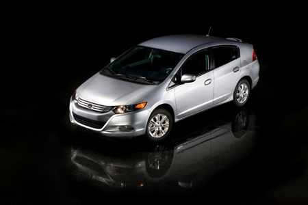 ↑혼다 '2세대 인사이트 하이브리드카'