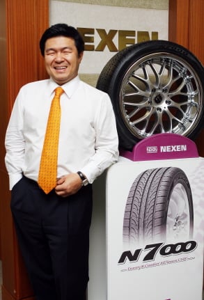 ↑강호찬 넥센타이어 대표이사 ⓒ이명근 기자
