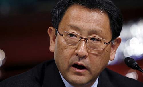 ↑토요타 아키오 사장