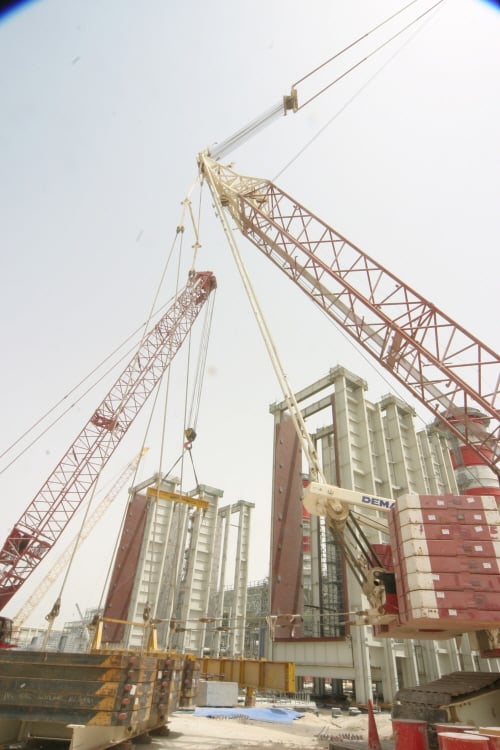 ▲카타르 라스라판 내 '라포'(RAPO) 현장