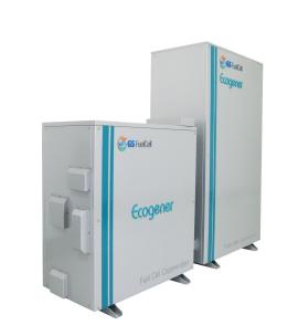 ↑오는 8월 서울시내 아파트에 시범설치될 
GS퓨얼셀 연료전지 제품