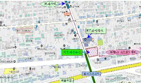 ↑ 화곡동 문화복지센터 공영주자창 위치도 ⓒ강서구